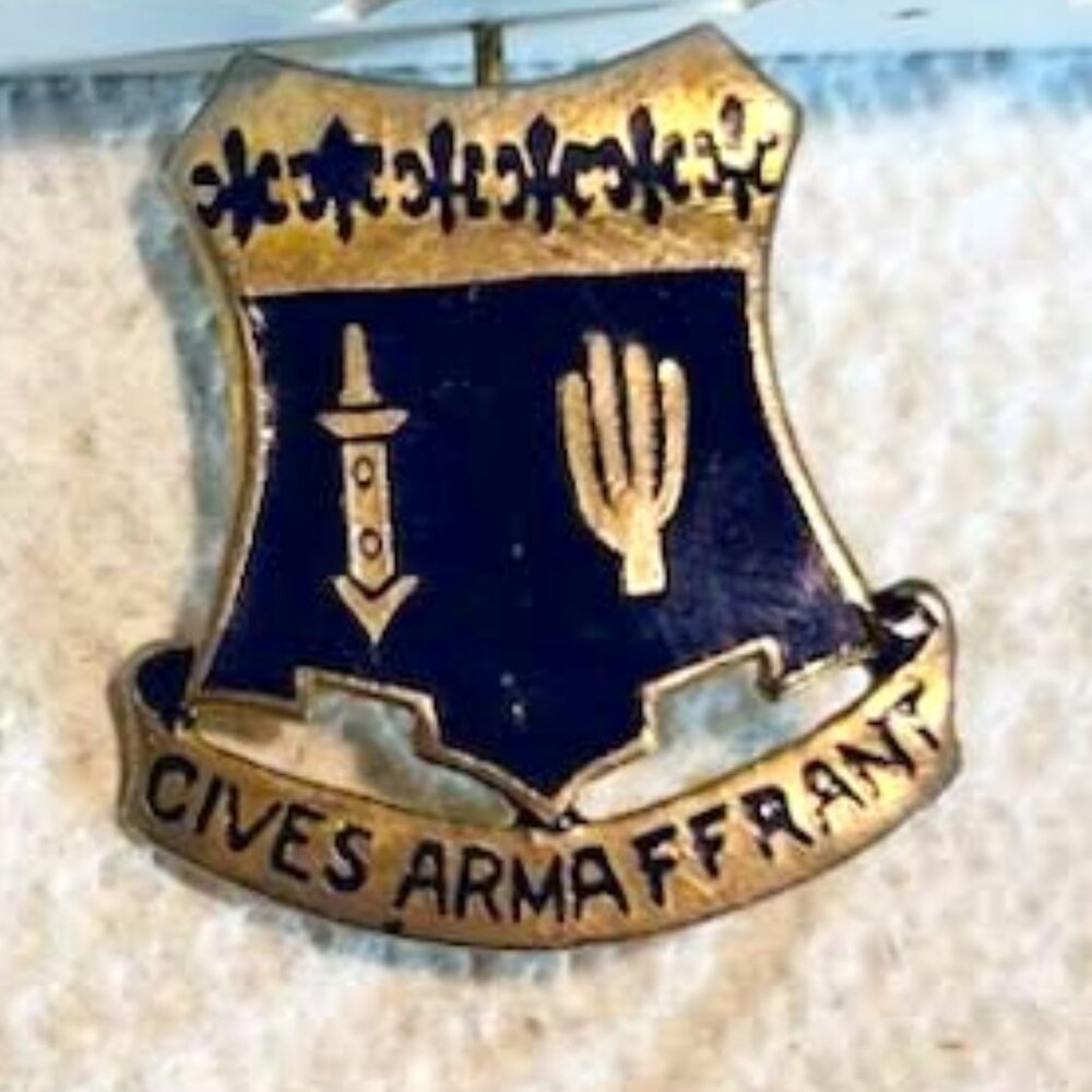 U.S. Army 109th Infantry Regiment Unit Crest Pin